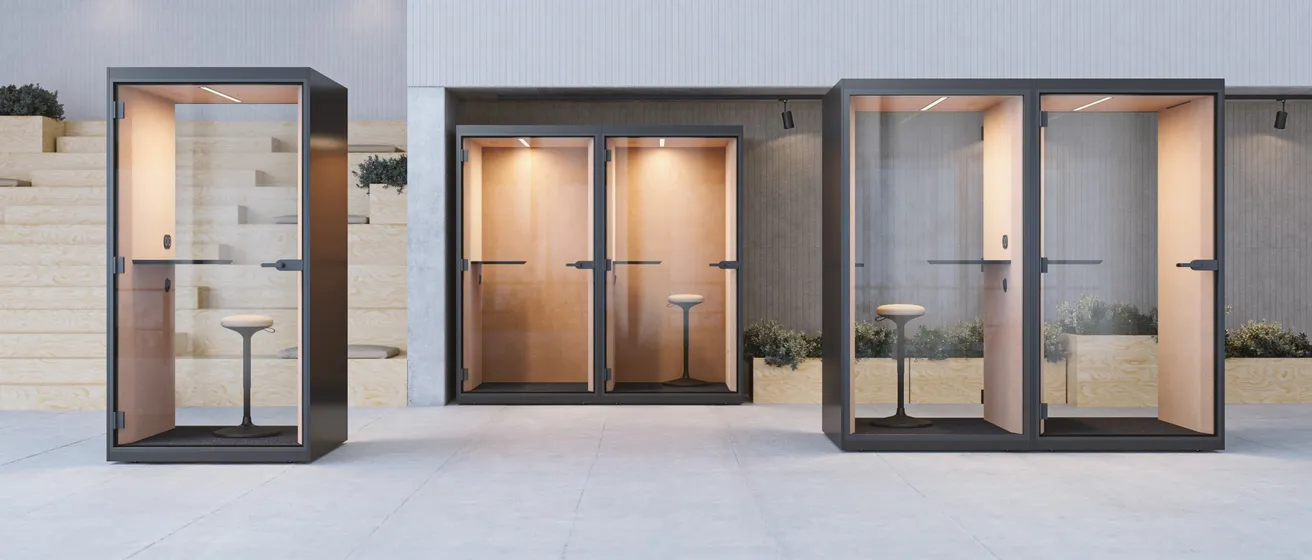 Belcellen showroom van Meinema Projectinrichting