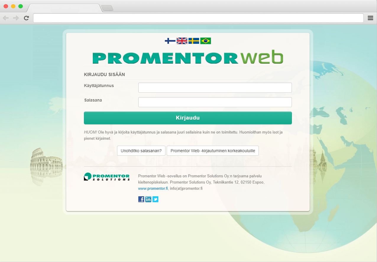 Promentor Web Platform