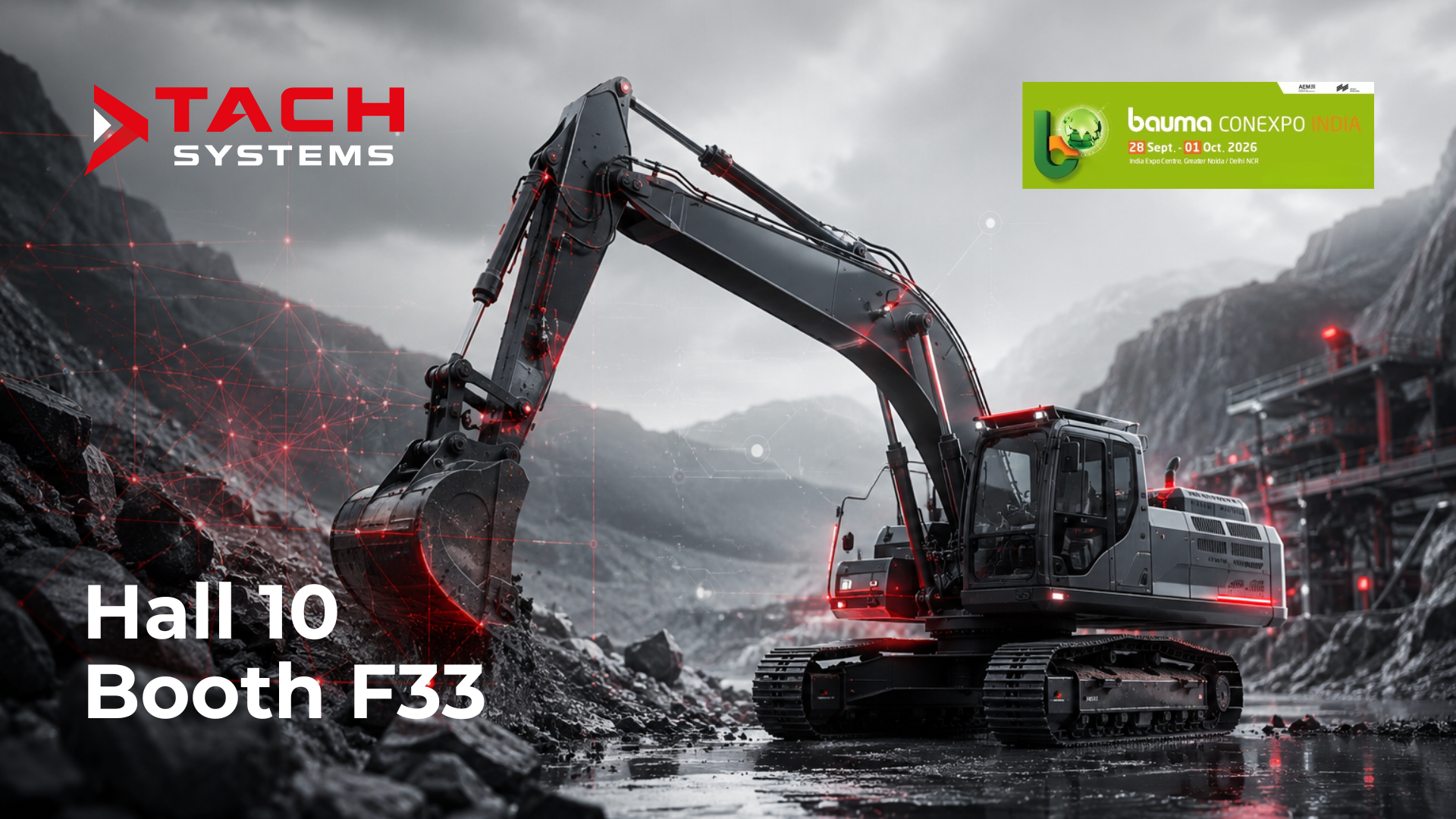 TACH Systems al bauma CONEXPO INDIA 2026