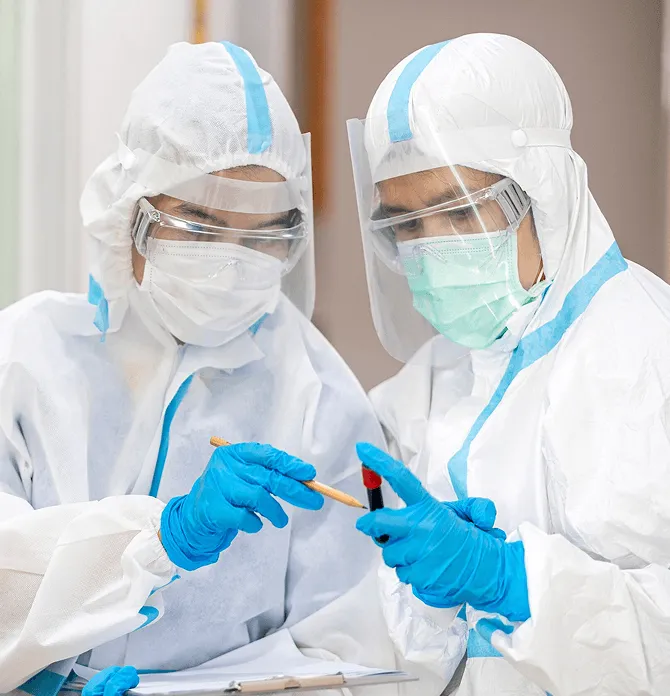Building invisible shields against disease