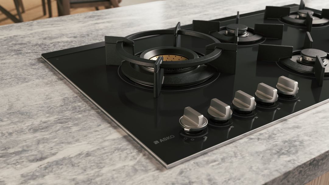 ASKO Gas Hob Ceramic 90cm