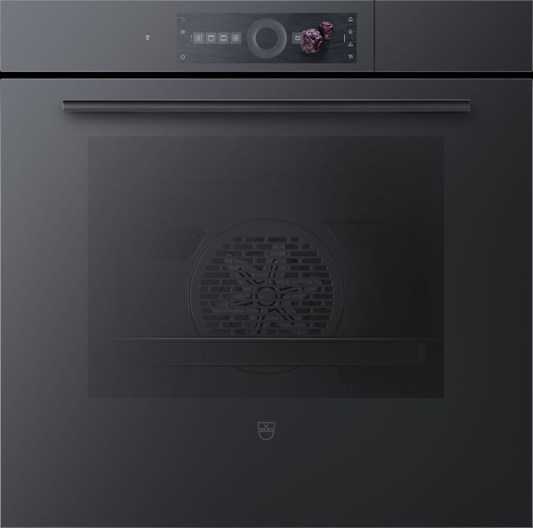 V-ZUG CombairSteamer V2000 60cm Black Glass