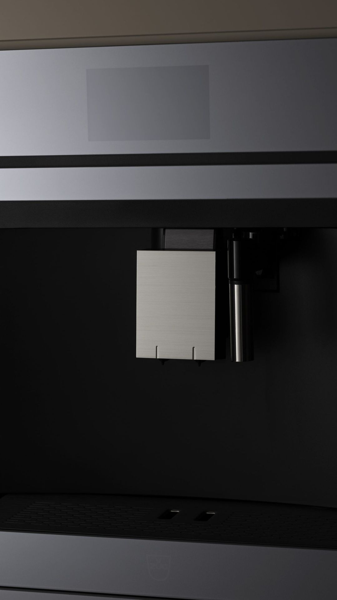 V-ZUG CoffeeCenter Coffee Machine 45cm Platinum Mirror