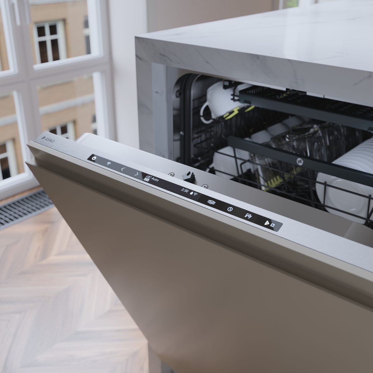 ASKO Dishwasher Fully Integrated 82cm Style