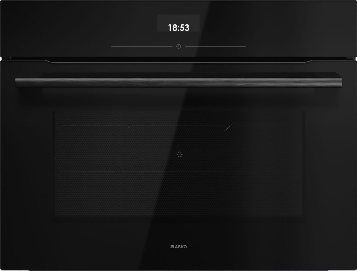 ASKO Essence Microwave Oven Black Glass 45cm