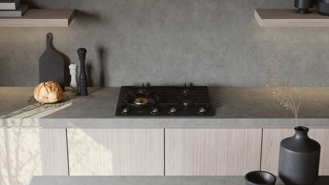 ASKO Gas Hob Graphite Black 60cm
