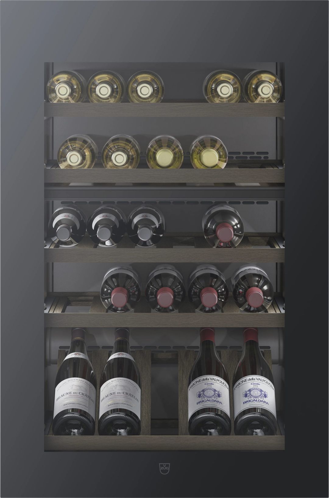 V-ZUG Wine Cooler V4000 Black Glass 90cm