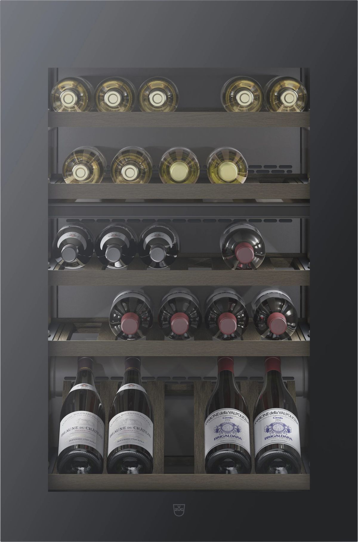 V-ZUG Wine Cooler V4000 Black Glass 90cm