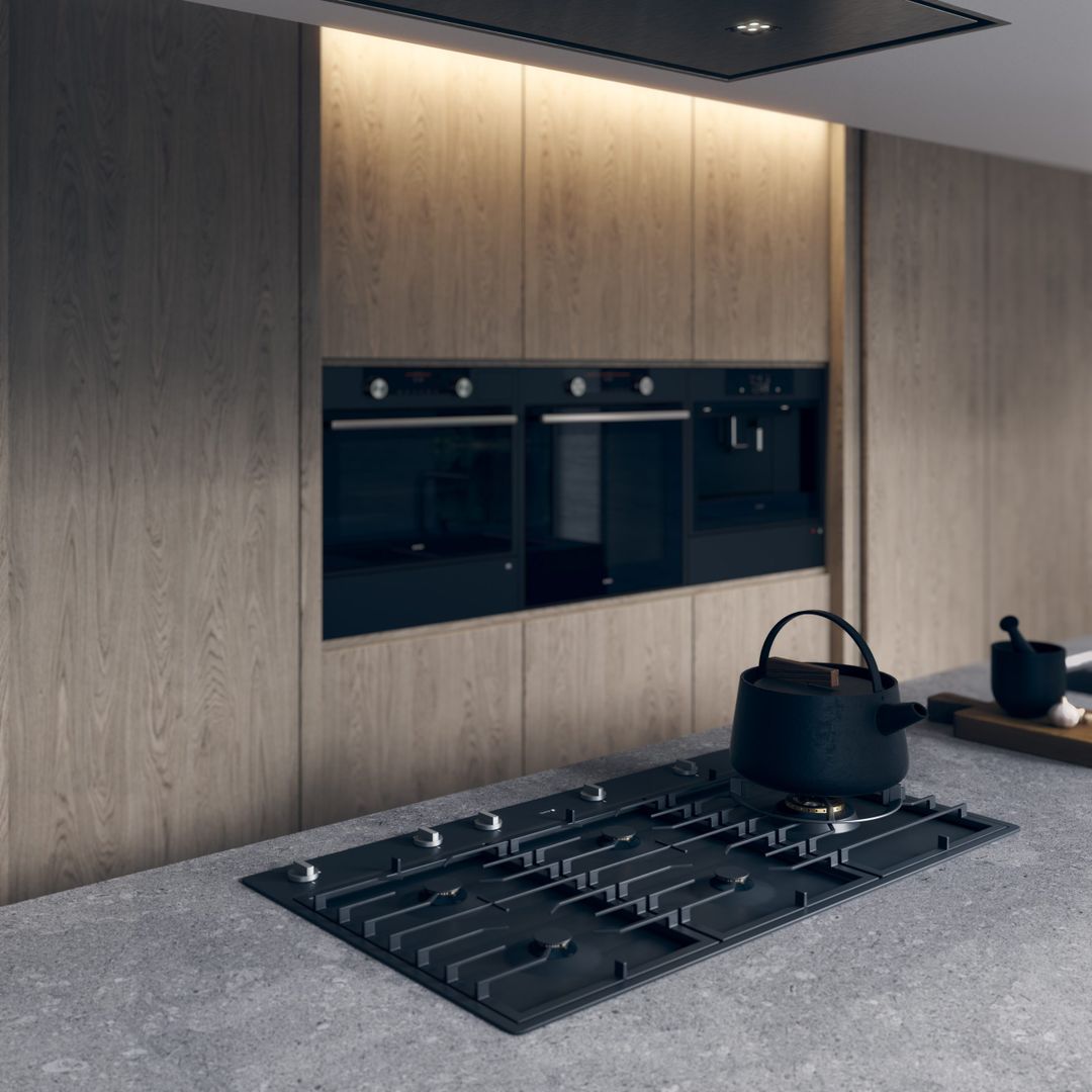 ASKO Gas Hob Graphite Black 90cm