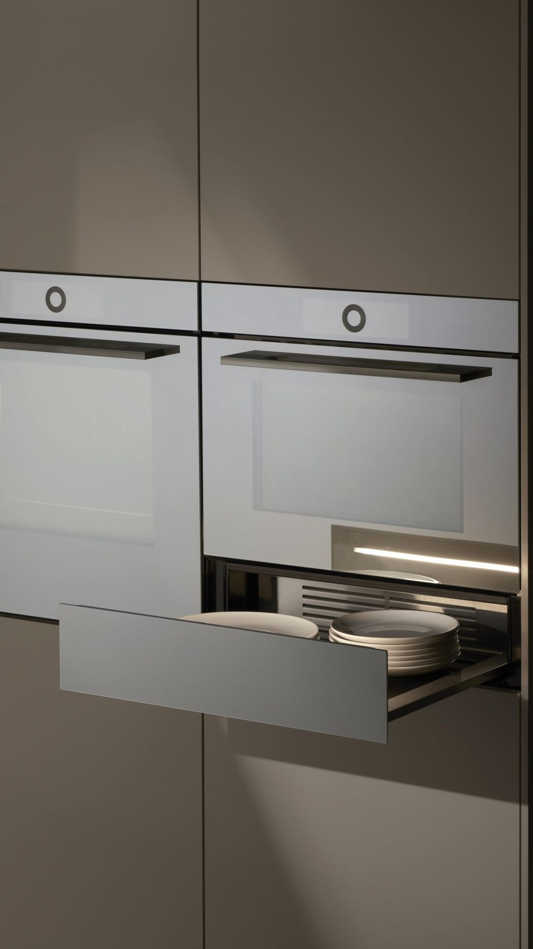 V-ZUG WarmingDrawer V4000 28 Platinum Mirror Glass