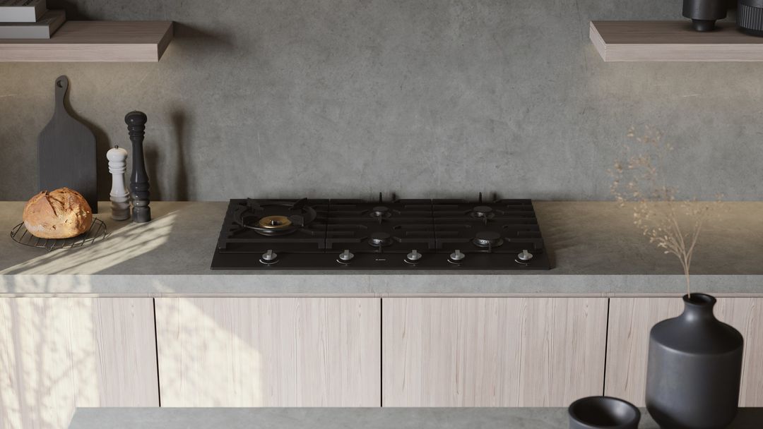 ASKO Gas Hob Graphite Black 90cm
