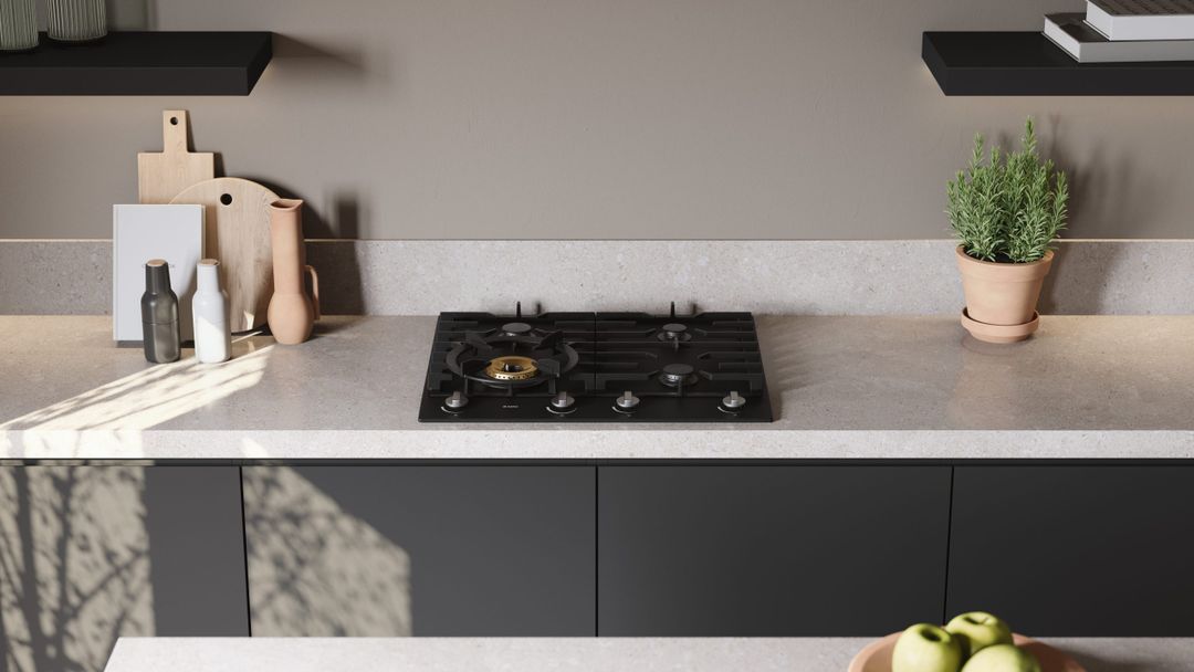 ASKO Gas Hob Graphite Black 60cm