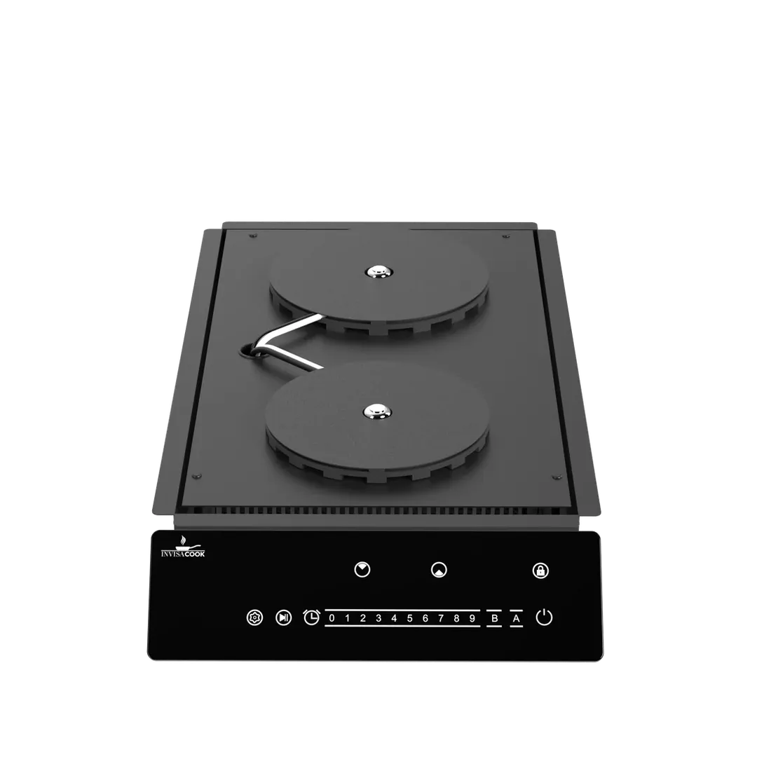 Invisacook Invisible Induction Hob 2 Burners