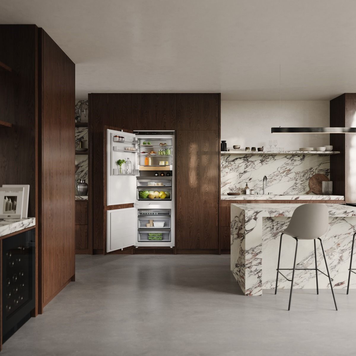 ASKO Built-in Fridge Freezer 70cm Series 5