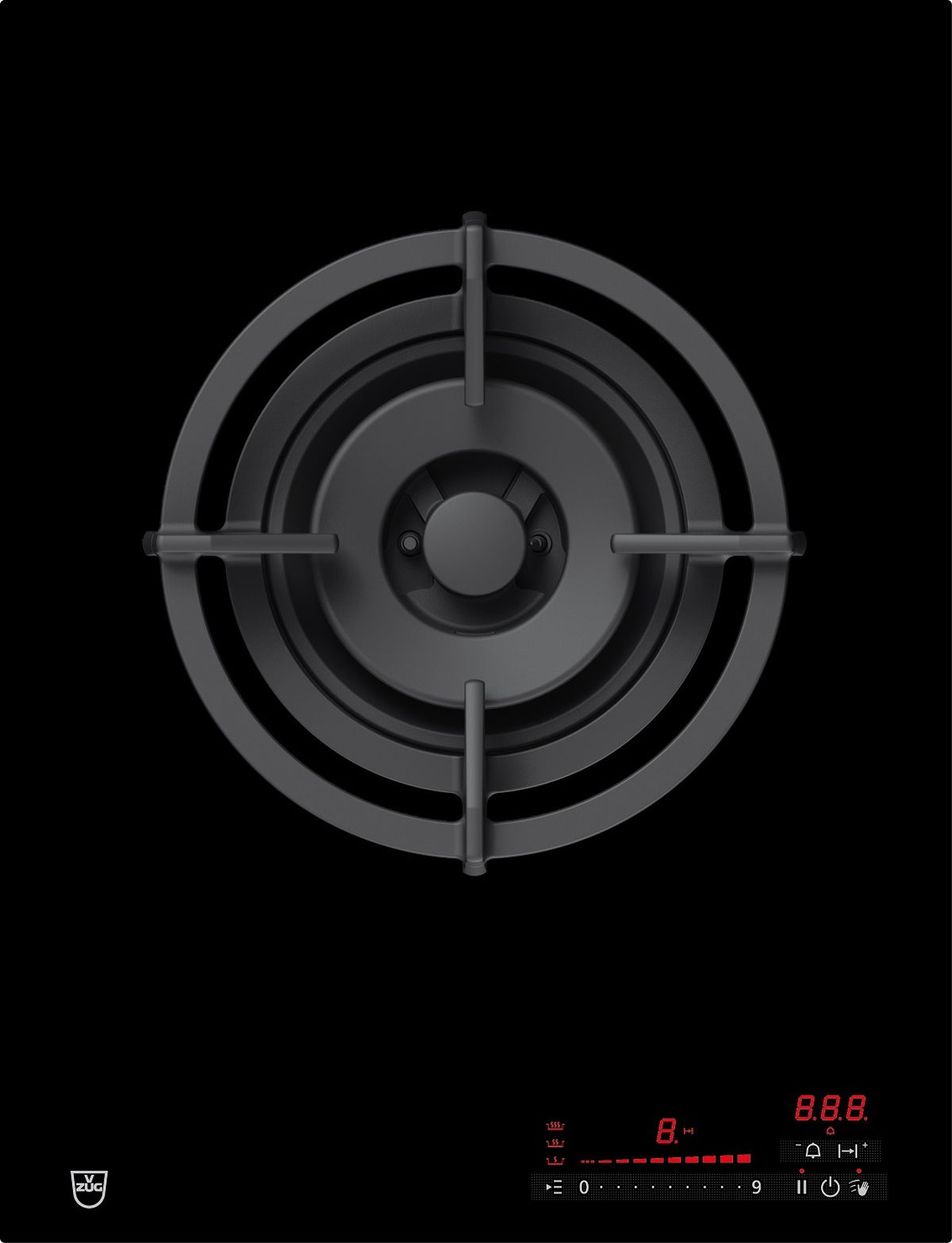 V-ZUG Gas Hob Wok Ceramic 38cm