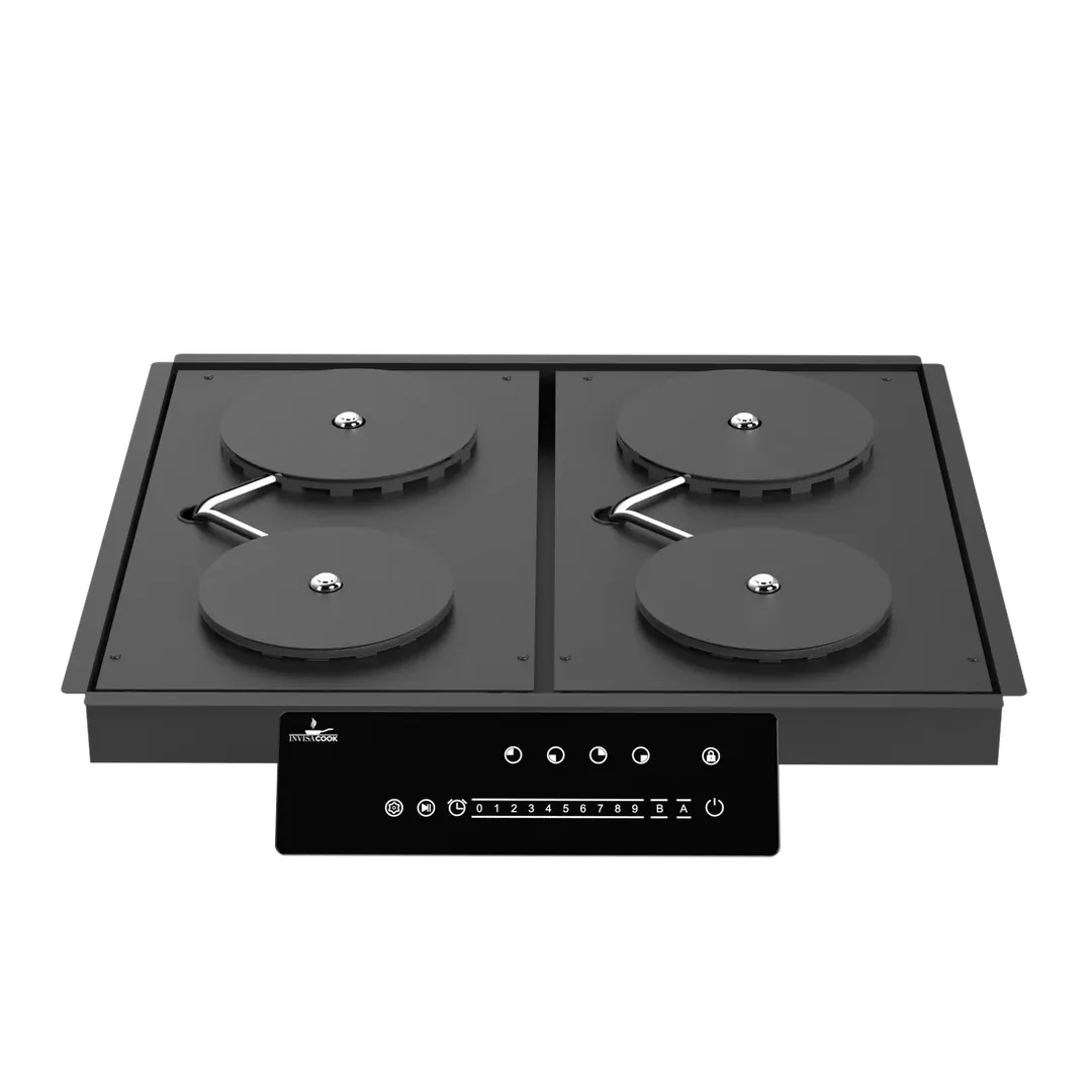 Invisacook Invisible Induction Hob 4 Burners
