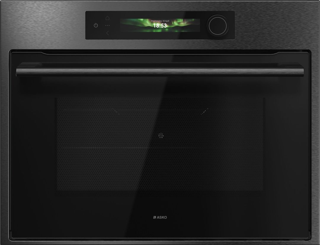 ASKO Craft Microwave Oven Black Steel 45cm