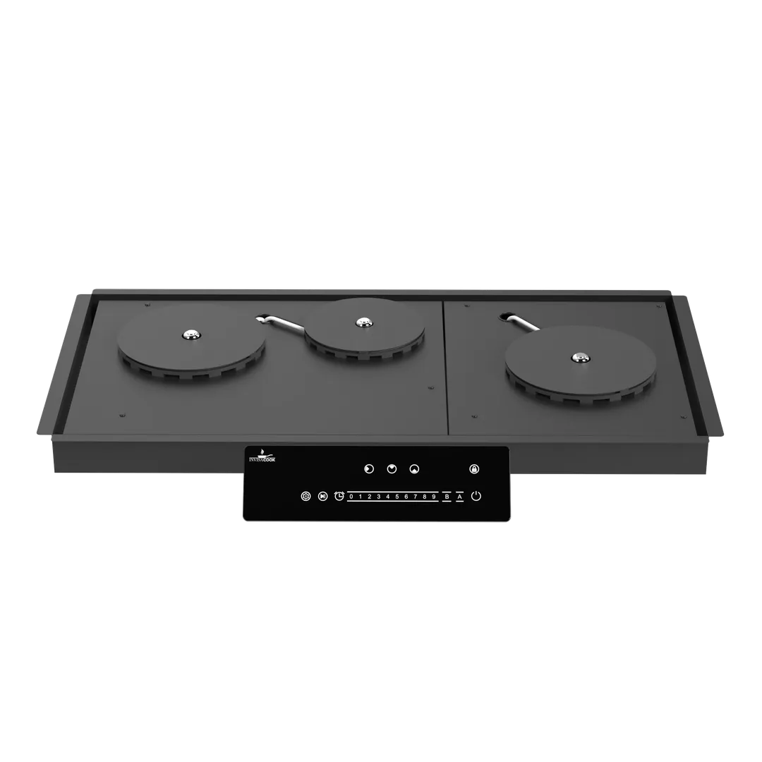 Invisacook Invisible Induction Hob 3 Burners