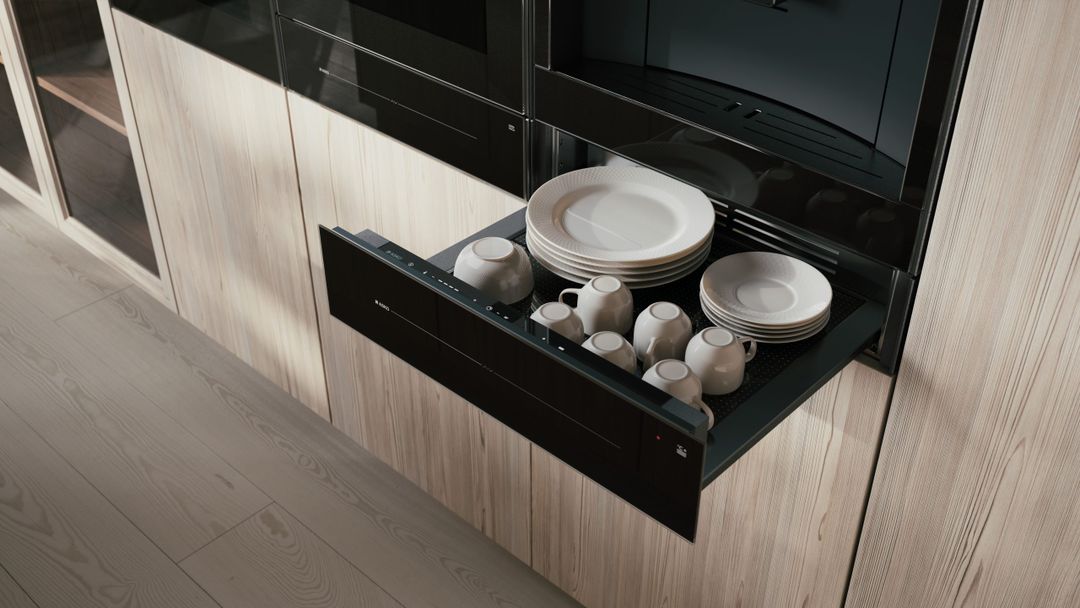 ASKO Warming Drawer Black 14cm Elements