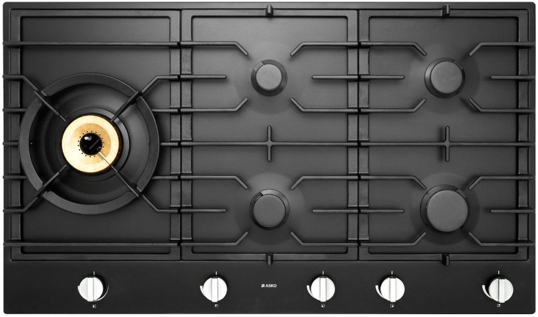 ASKO Gas Hob Graphite Black 90cm