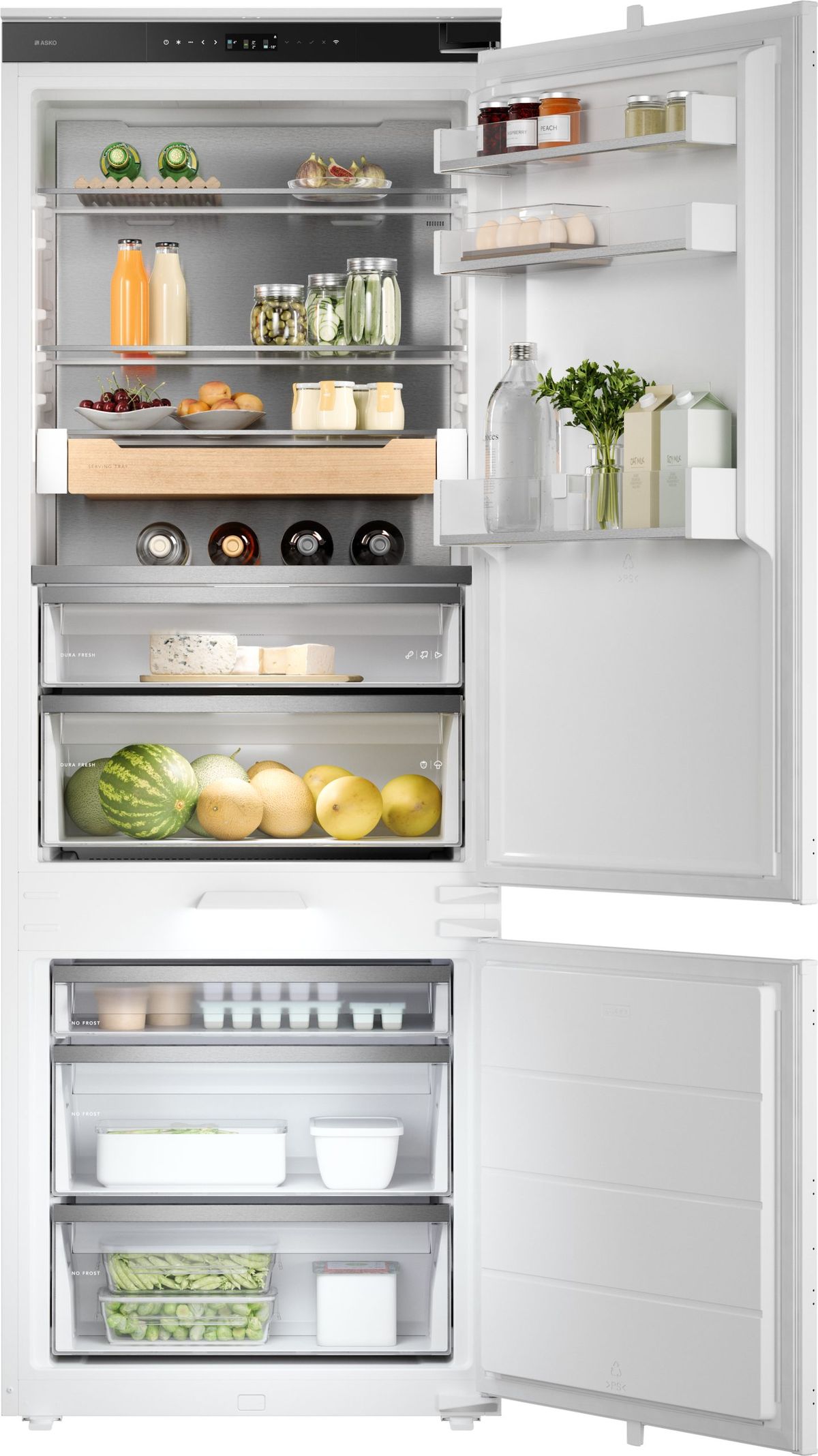 ASKO Built-in Fridge Freezer 70cm Series 5