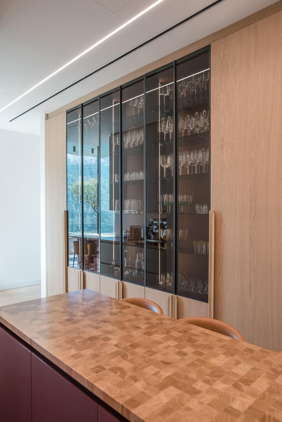 Bespoke cabinetry and integrated storage, Cornet Chehwan