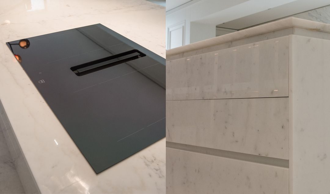 Clean-lined kitchen in Achrafieh, view 4