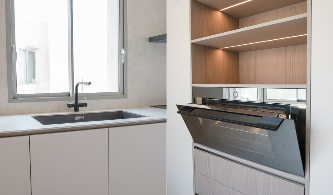 Pebble Triba veneer kitchen in Beit Meri, view 4
