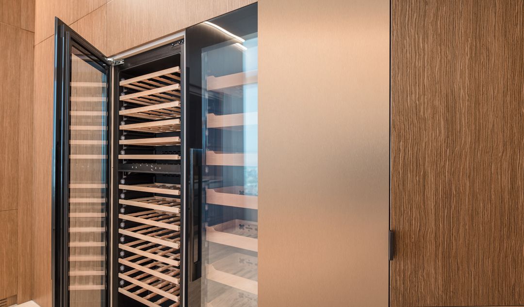 Brown oak kitchen in Saifi, view 9