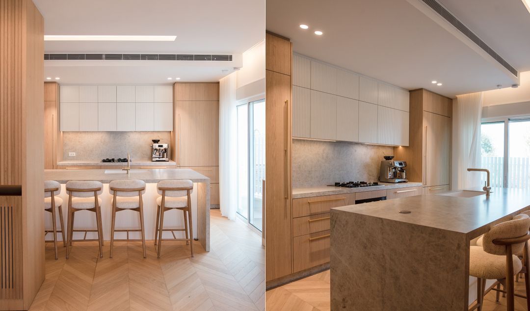 Ivory Oak kitchen in Batroun, view 4
