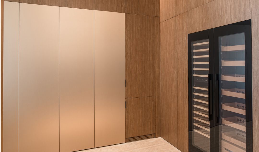 Brown oak kitchen in Saifi, view 8