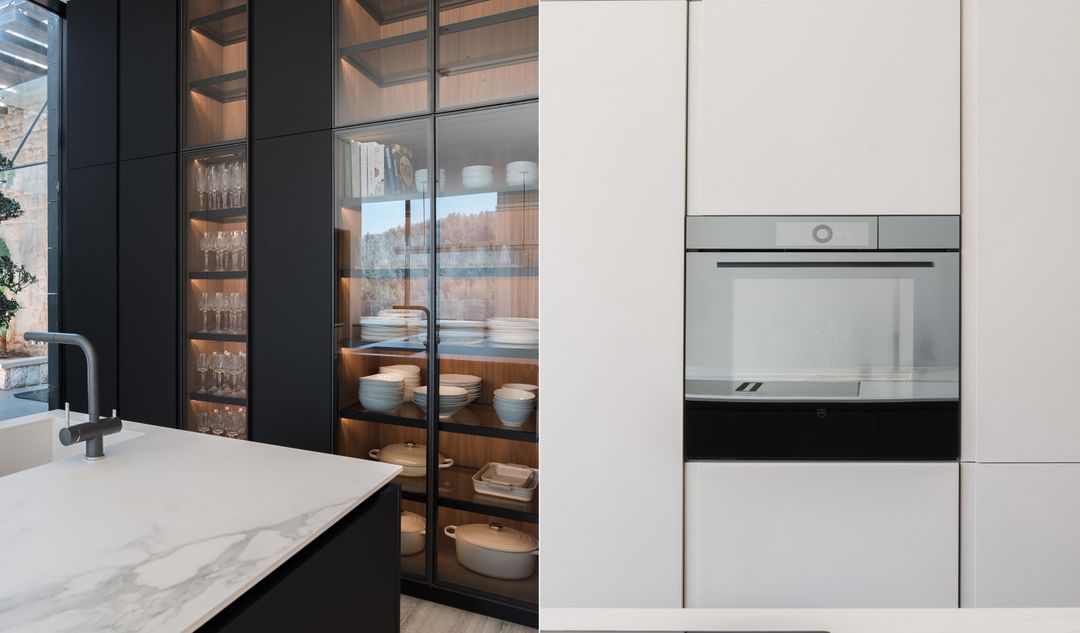 Frozen walnut kitchen in Cornet Chehwan, view 6