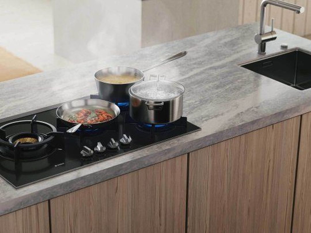 ASKO Gas Hob 33cm 1 Burner - Logical burner layout