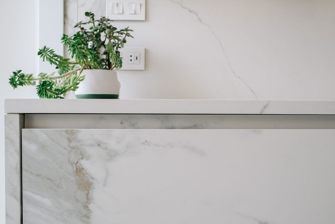 Neolith Statuario kitchen in Ashrafieh, view 4