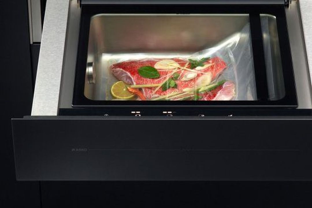 ASKO Craft Vacuum Drawer 14cm - Touch control interface