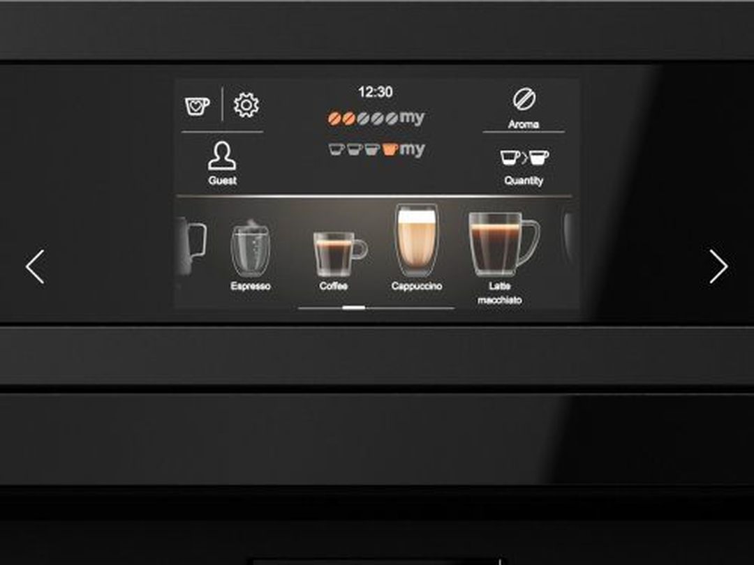 Full-colour touch display for complete control