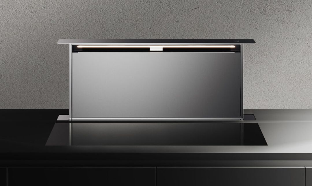FIM Newton Panel Downdraft Hood - Customizable trim