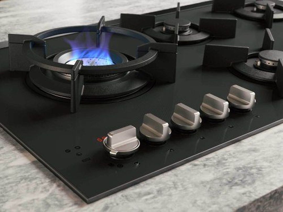 ASKO Gas Hob 33cm 1 Burner - Fusion Volcano wok Burner
