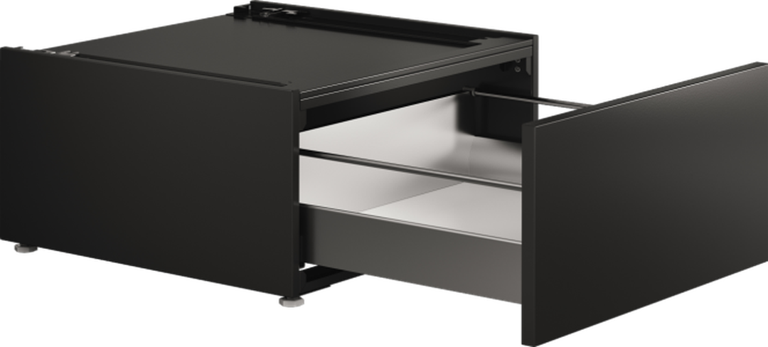 ASKO Pull-Out Drawer with Shelf for Laundry Black HP320G