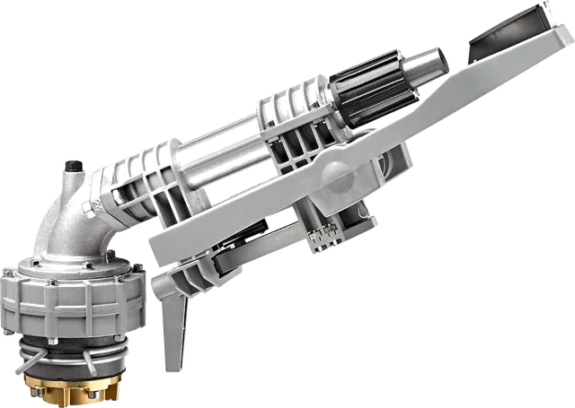 Twin Max big volume gun installed in field conditions