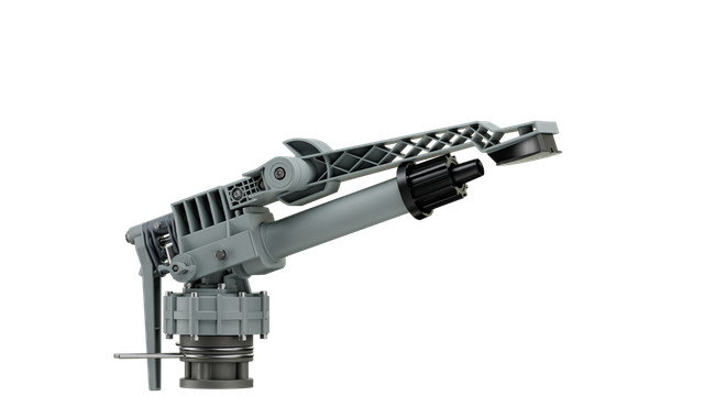 Trigon 112 large-volume gun for wastewater and mining applications