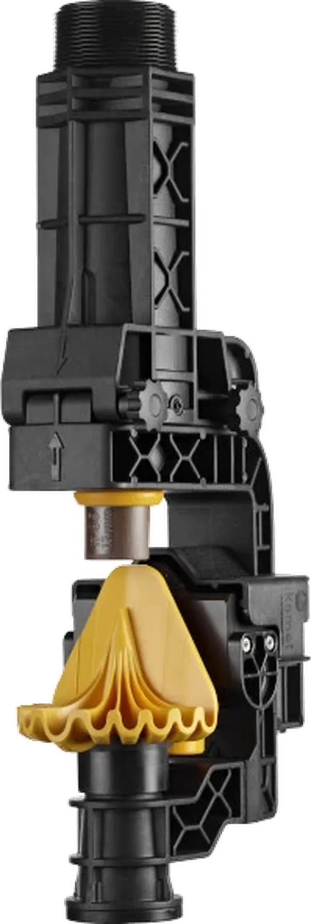 Komet Precision Wave KPW Down with yellow head-down deflector