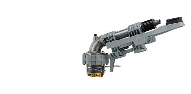 Twin Max big volume gun installed in field conditions