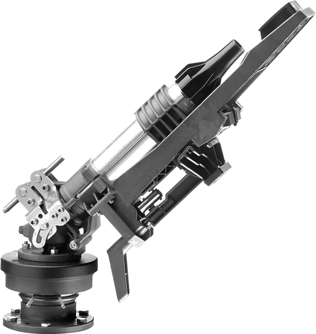 Twin Ultra AP101 dust control gun installed on an industrial site