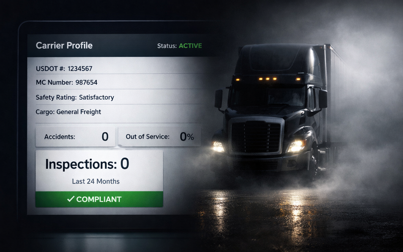 No-Inspection Carrier Risk | What Zero Inspections Can Really Mean