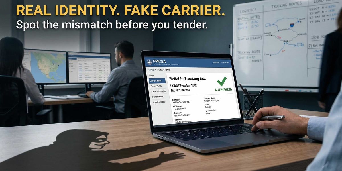 Identity Theft in Trucking | Red Flags, Checks, and How to Protect Your Loads