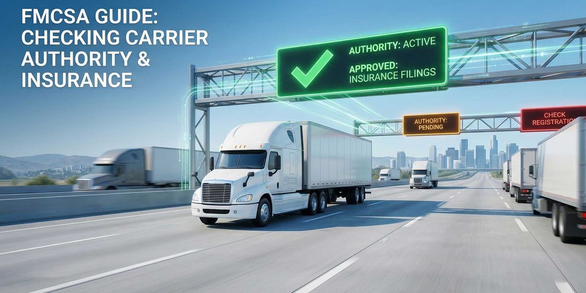How to Check a Carrier’s Insurance and Authority | FMCSA Guide
