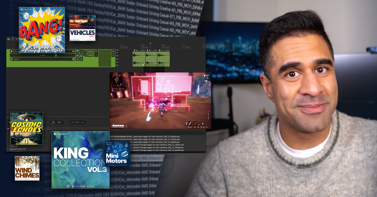 The Hidden Power of a Great Sound Library for Game Audio Teams