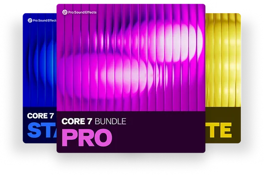 CORE 7 Pro Bundle | Pro Sound Effects