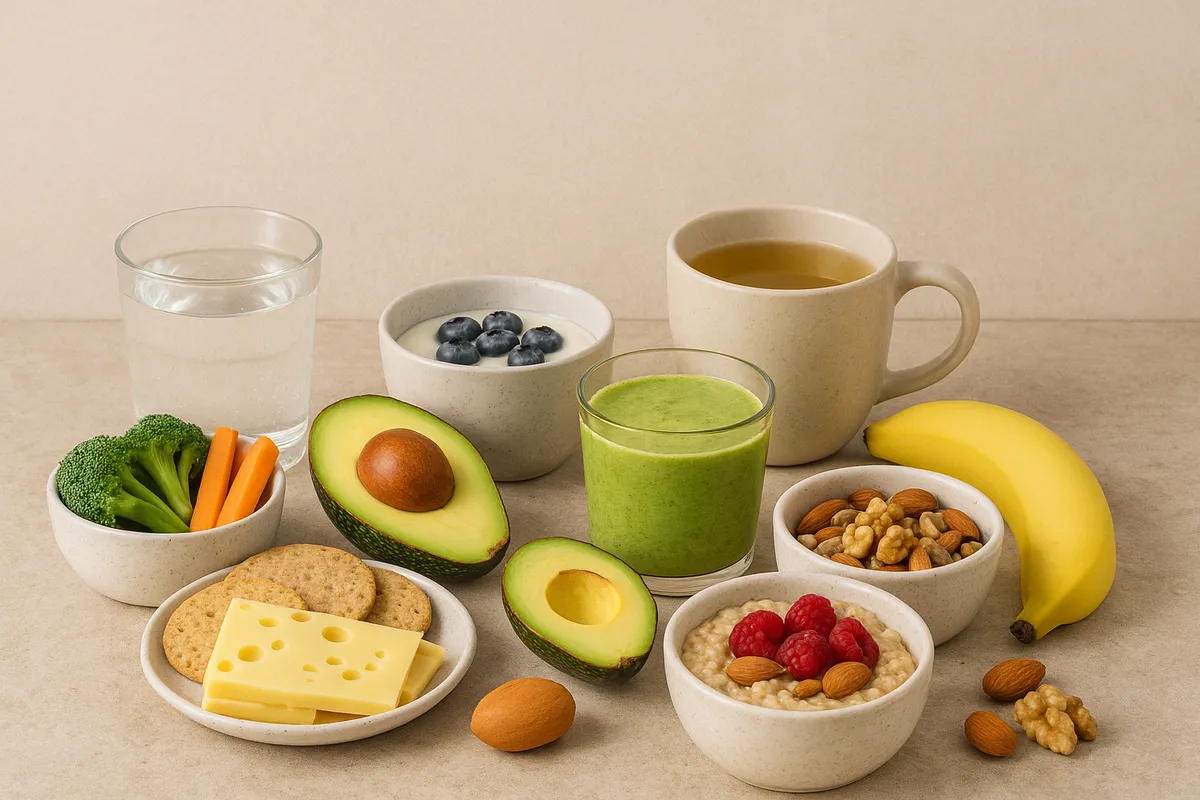 Snacks nach der Geburt